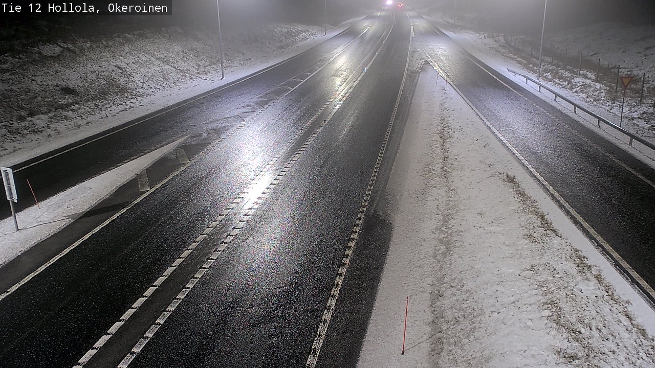 Weather Camera Image Väg 12 Hollola, Okeroinen, Hollola, Päijät-Häme