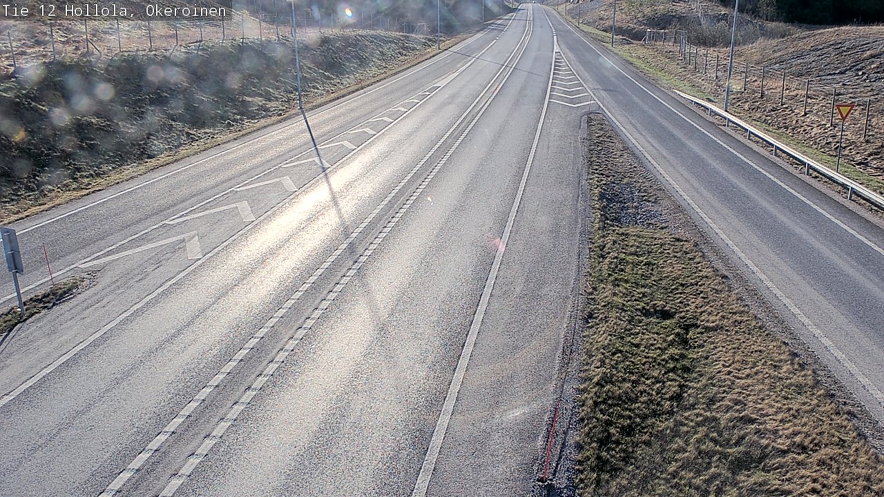 Weather Camera Image Väg 12 Hollola, Okeroinen, Hollola, Päijät-Häme