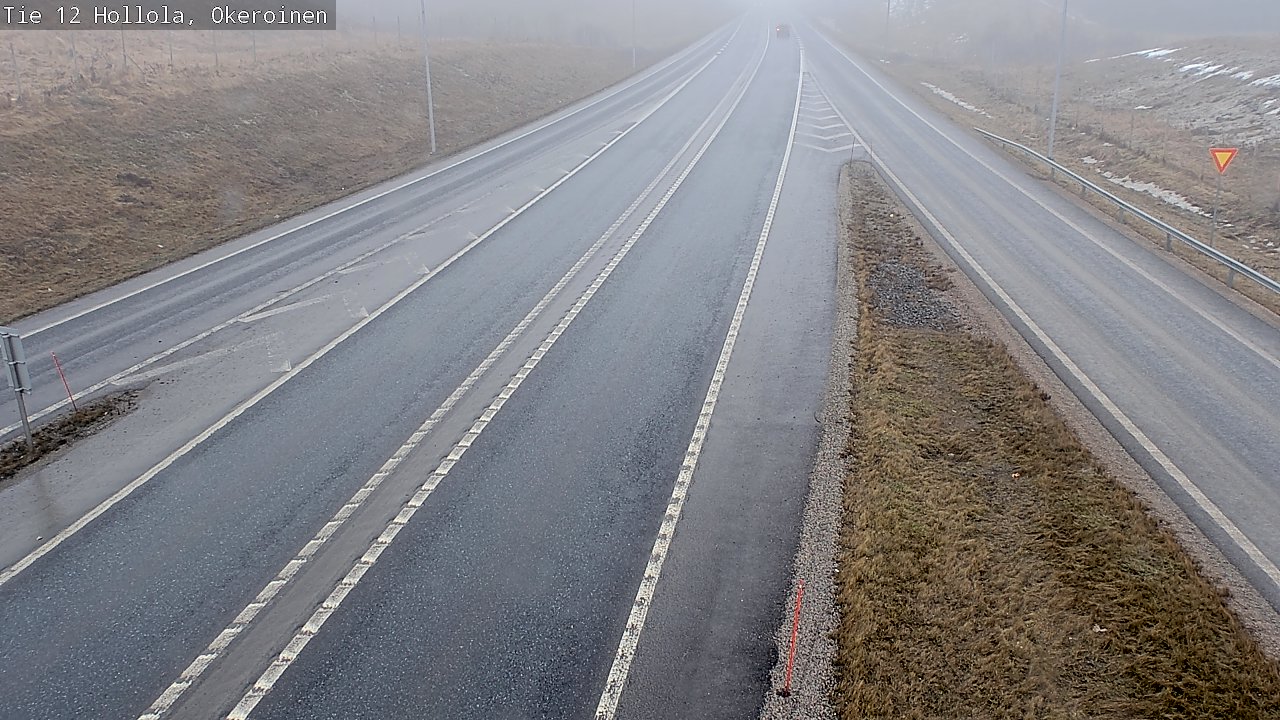 Weather Camera Image Väg 12 Hollola, Okeroinen, Hollola, Päijät-Häme