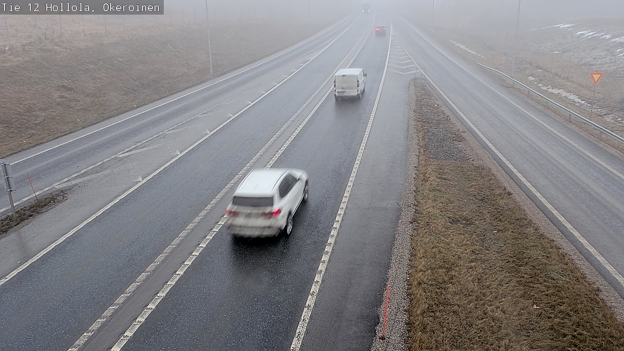 Weather Camera Image Väg 12 Hollola, Okeroinen, Hollola, Päijät-Häme