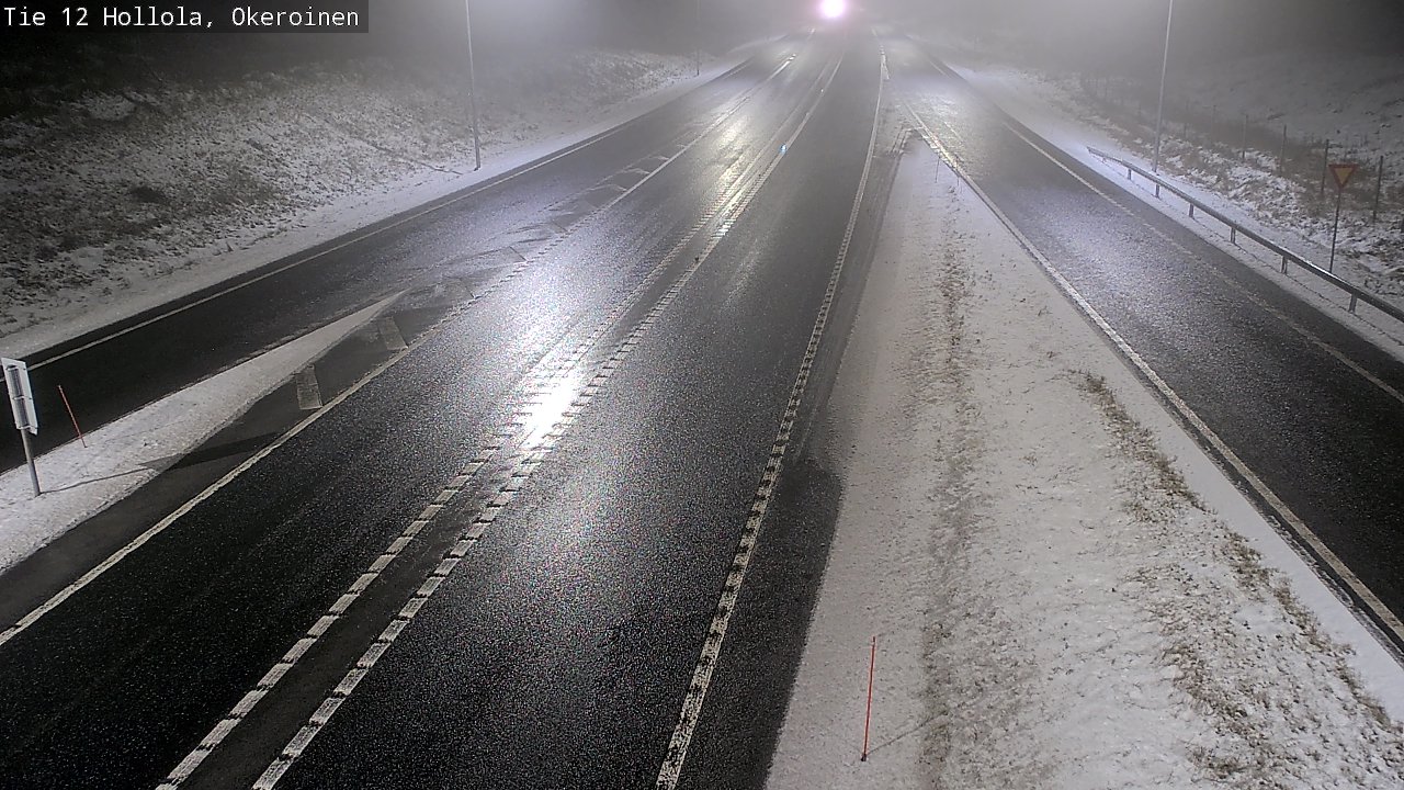 Weather Camera Image Väg 12 Hollola, Okeroinen, Hollola, Päijät-Häme