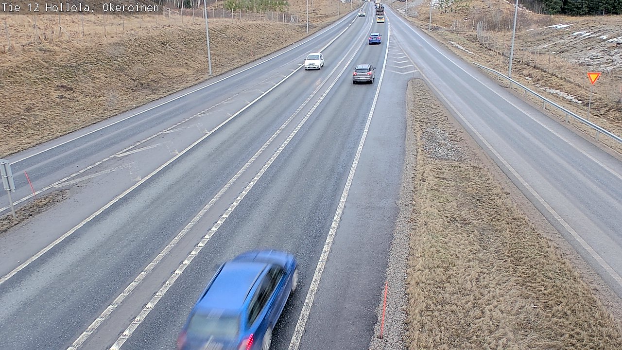 Weather Camera Image Väg 12 Hollola, Okeroinen, Hollola, Päijät-Häme