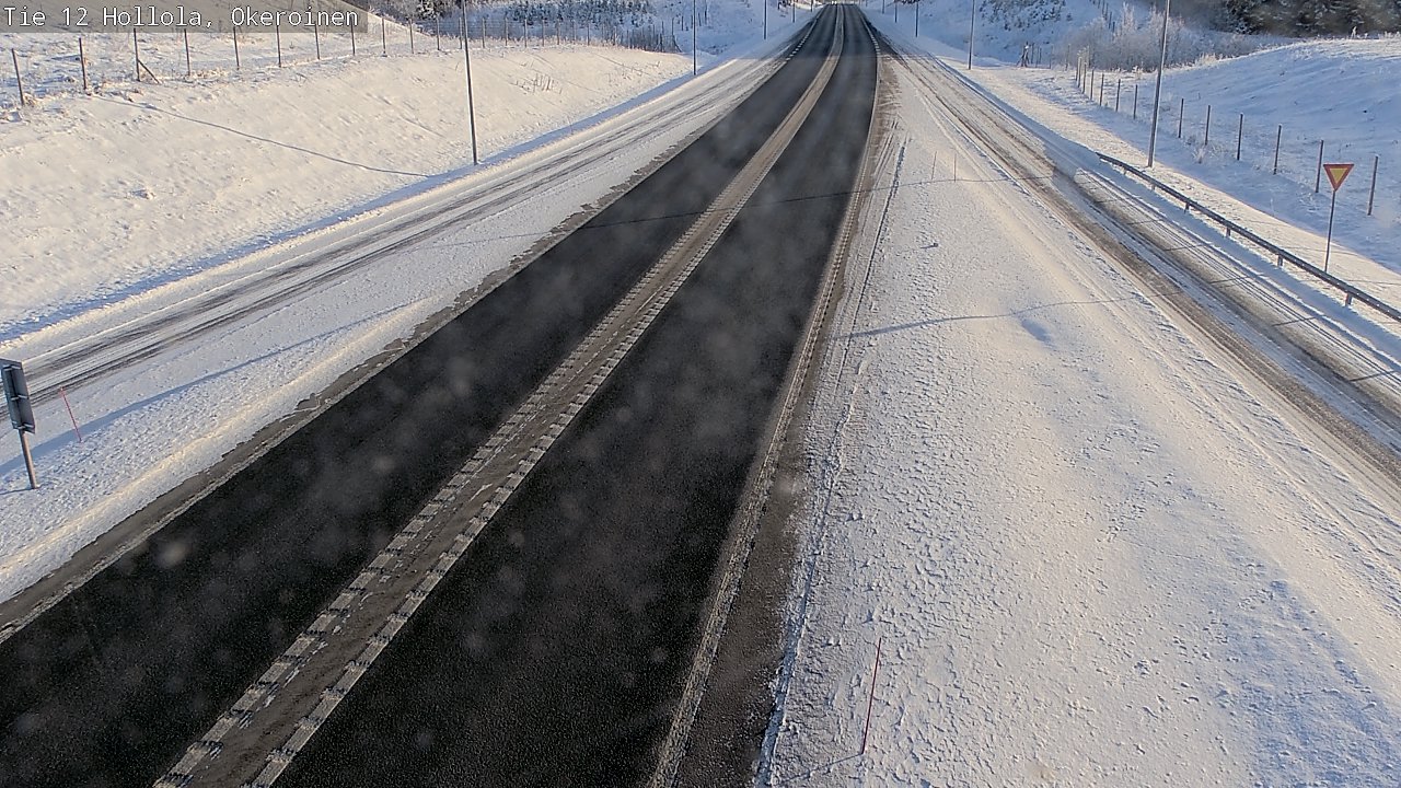 Weather Camera Image Road 12 Hollola, Okeroinen, Hollola, Päijät-Häme