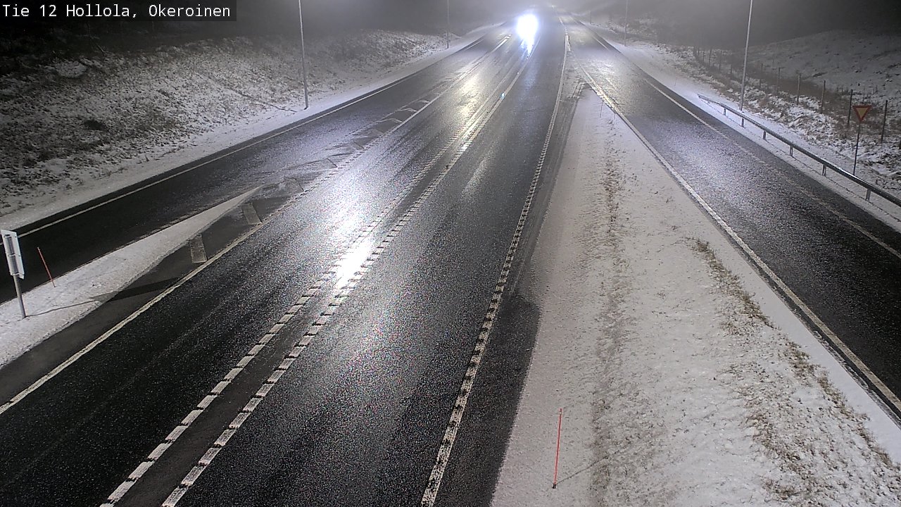 Weather Camera Image Väg 12 Hollola, Okeroinen, Hollola, Päijät-Häme