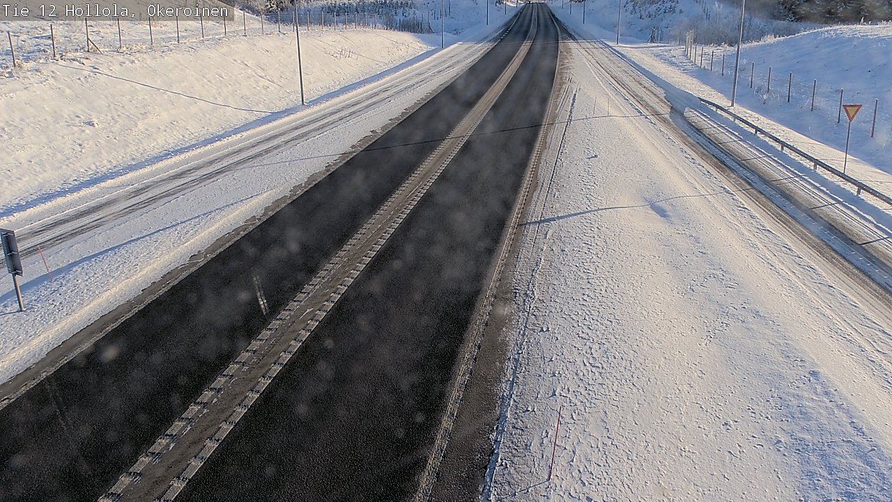 Weather Camera Image Road 12 Hollola, Okeroinen, Hollola, Päijät-Häme
