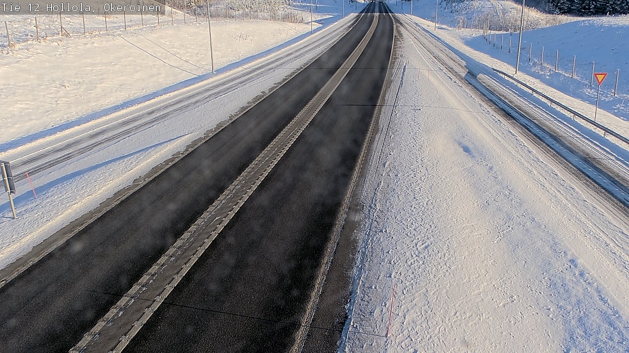 Weather Camera Image Road 12 Hollola, Okeroinen, Hollola, Päijät-Häme