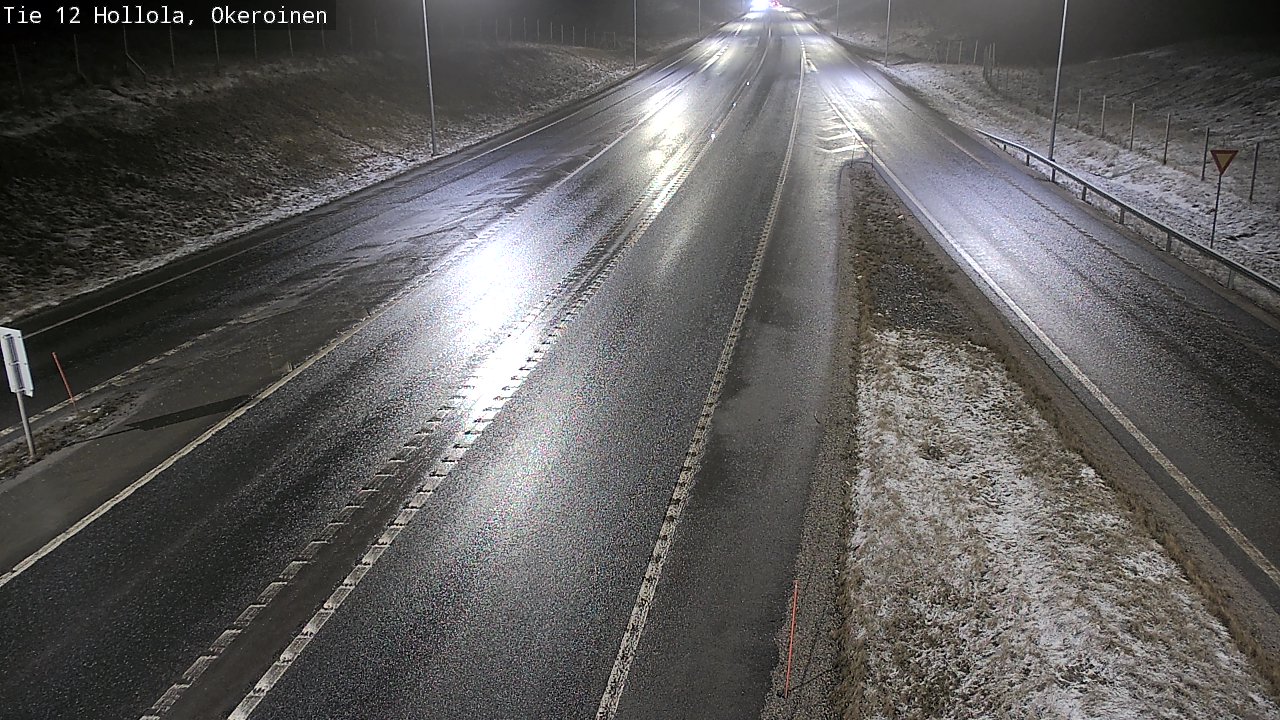 Weather Camera Image Väg 12 Hollola, Okeroinen, Hollola, Päijät-Häme