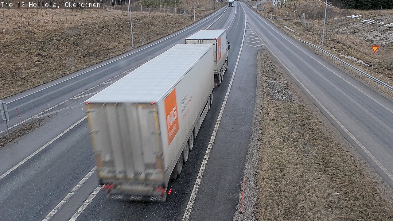Weather Camera Image Väg 12 Hollola, Okeroinen, Hollola, Päijät-Häme