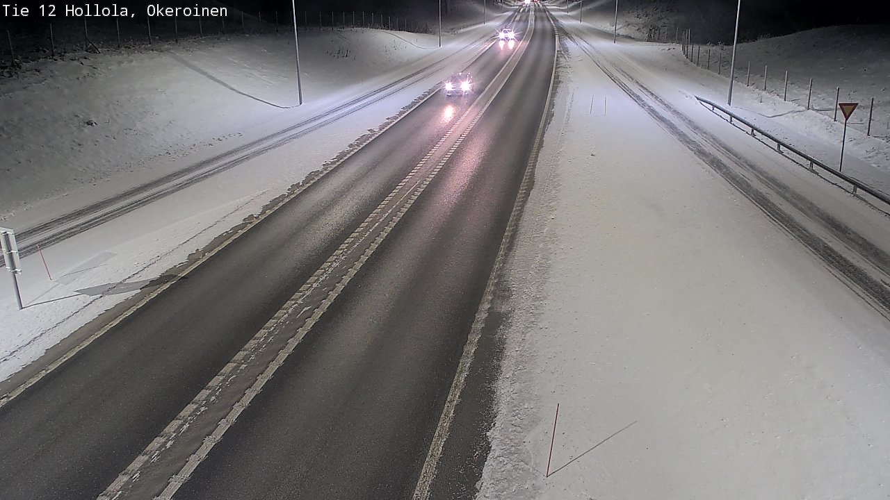 Weather Camera Image Road 12 Hollola, Okeroinen, Hollola, Päijät-Häme