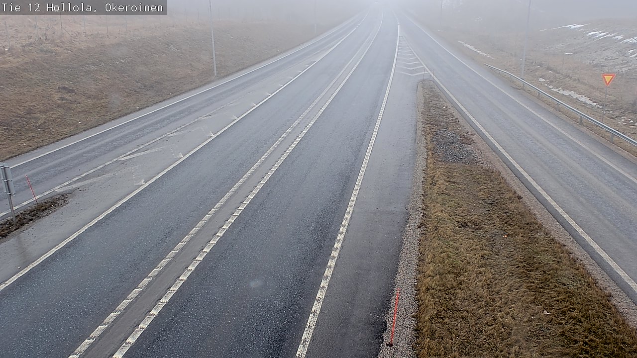 Weather Camera Image Väg 12 Hollola, Okeroinen, Hollola, Päijät-Häme