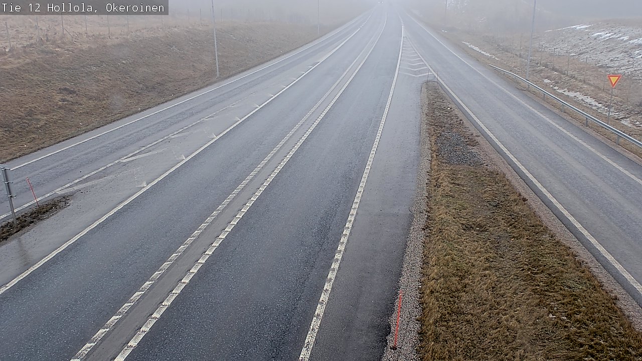 Weather Camera Image Väg 12 Hollola, Okeroinen, Hollola, Päijät-Häme