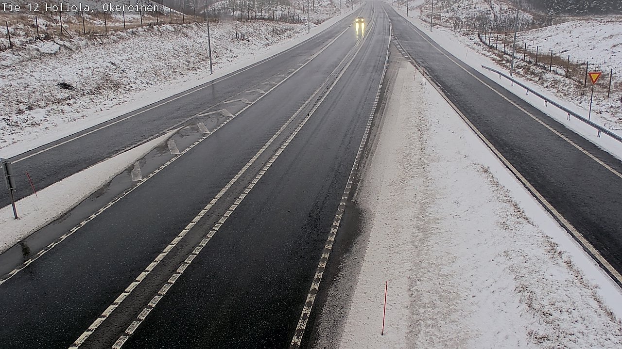 Weather Camera Image Väg 12 Hollola, Okeroinen, Hollola, Päijät-Häme