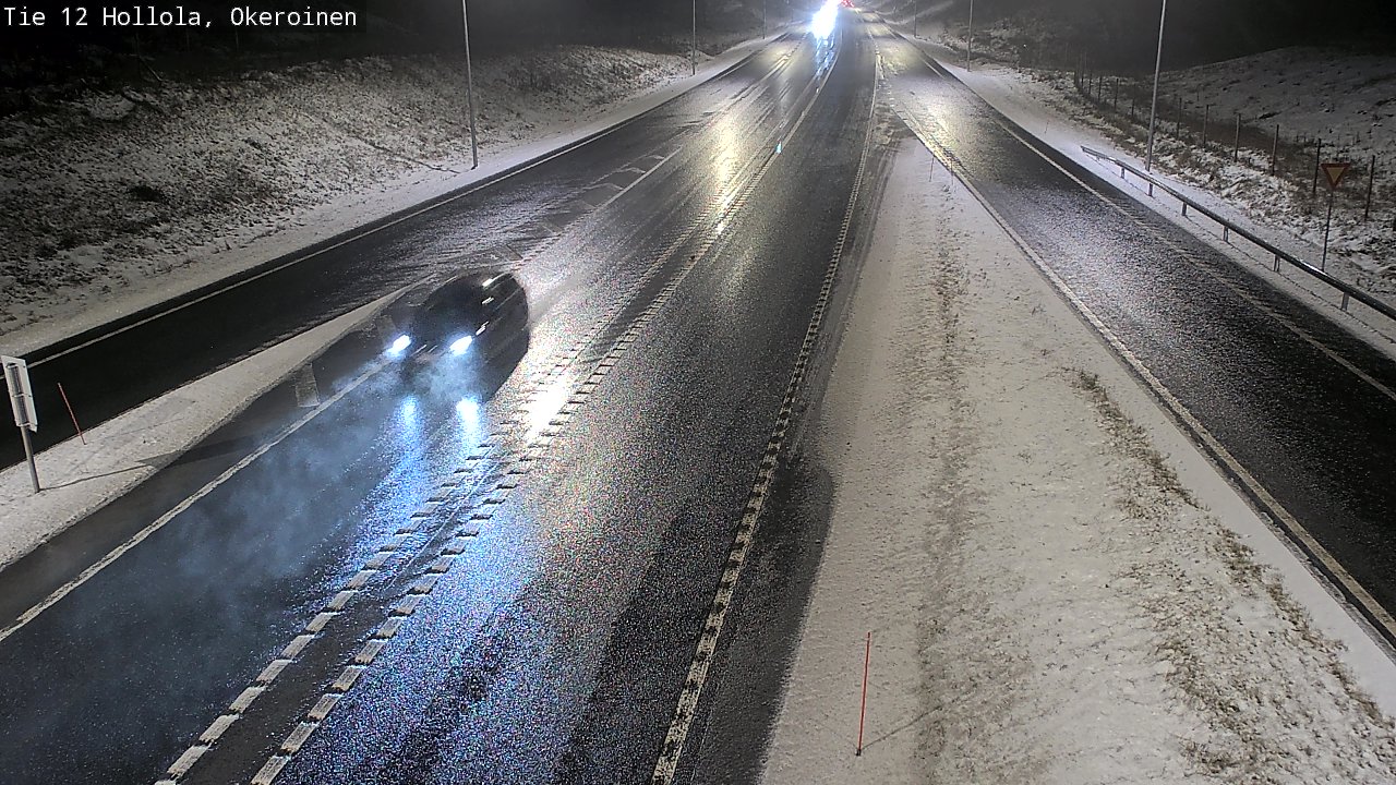 Weather Camera Image Väg 12 Hollola, Okeroinen, Hollola, Päijät-Häme