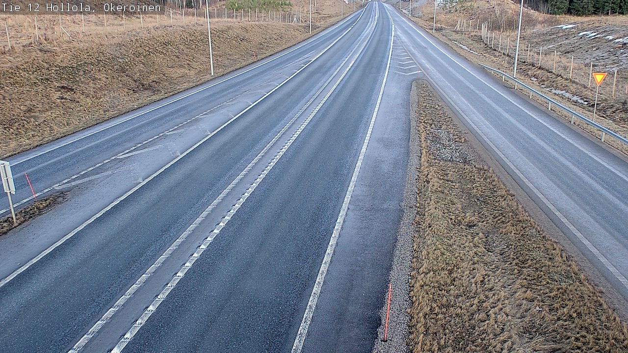 Weather Camera Image Road 12 Hollola, Okeroinen, Hollola, Päijät-Häme
