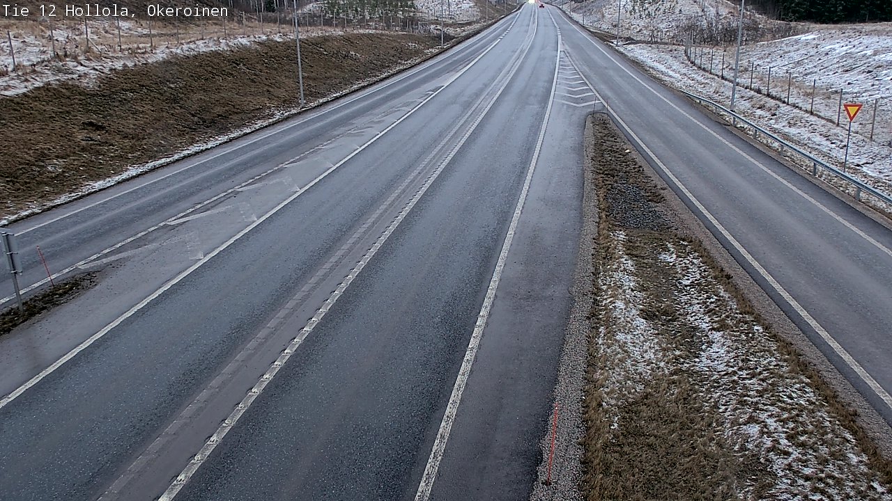 Weather Camera Image Väg 12 Hollola, Okeroinen, Hollola, Päijät-Häme