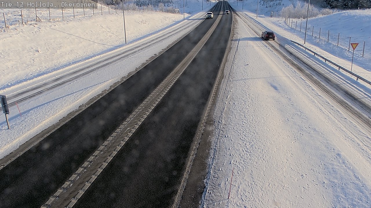 Weather Camera Image Road 12 Hollola, Okeroinen, Hollola, Päijät-Häme