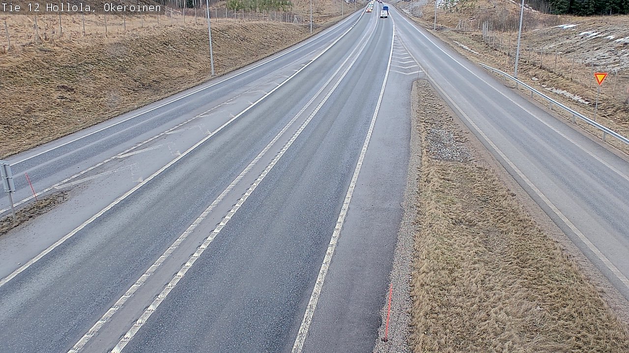 Weather Camera Image Väg 12 Hollola, Okeroinen, Hollola, Päijät-Häme