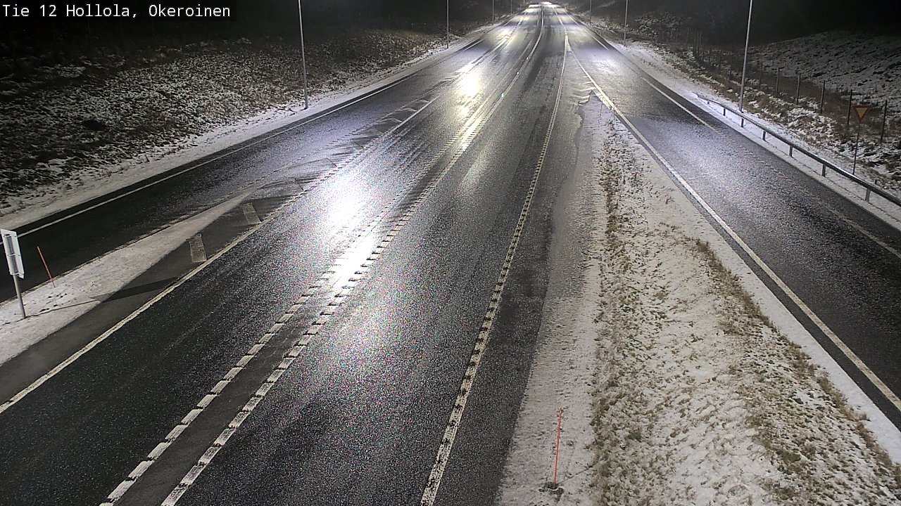 Weather Camera Image Väg 12 Hollola, Okeroinen, Hollola, Päijät-Häme