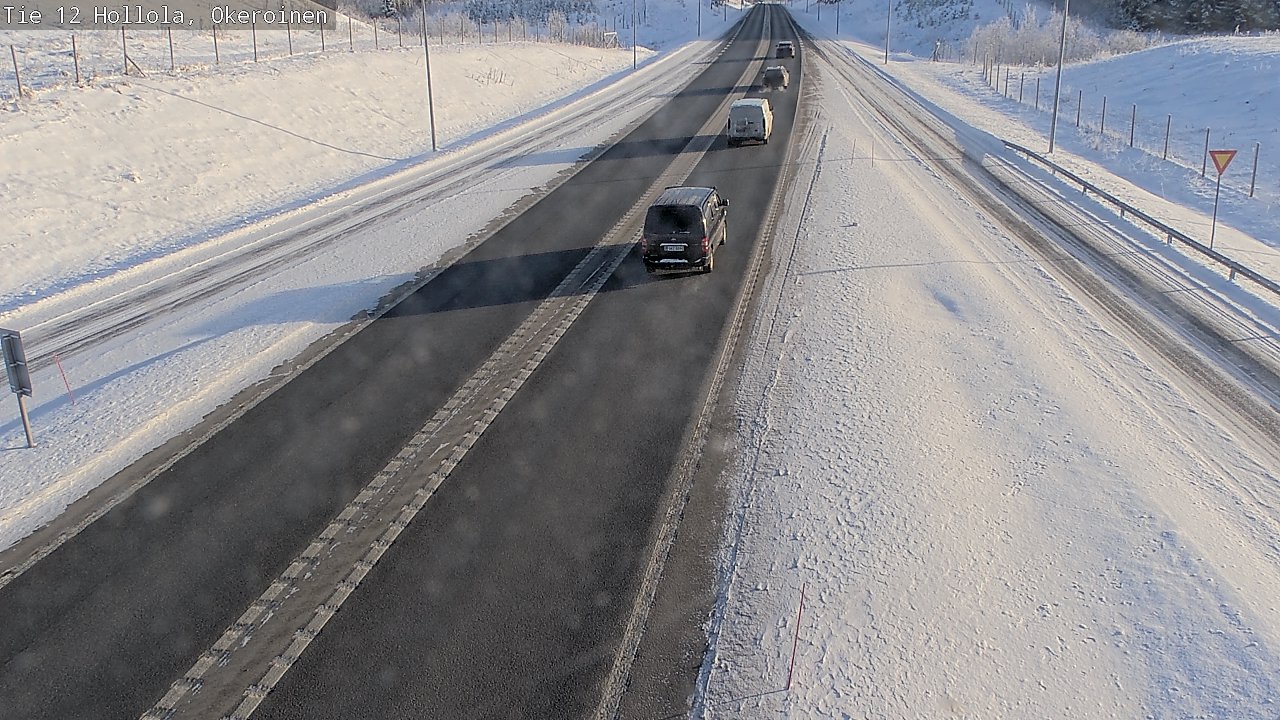 Weather Camera Image Road 12 Hollola, Okeroinen, Hollola, Päijät-Häme