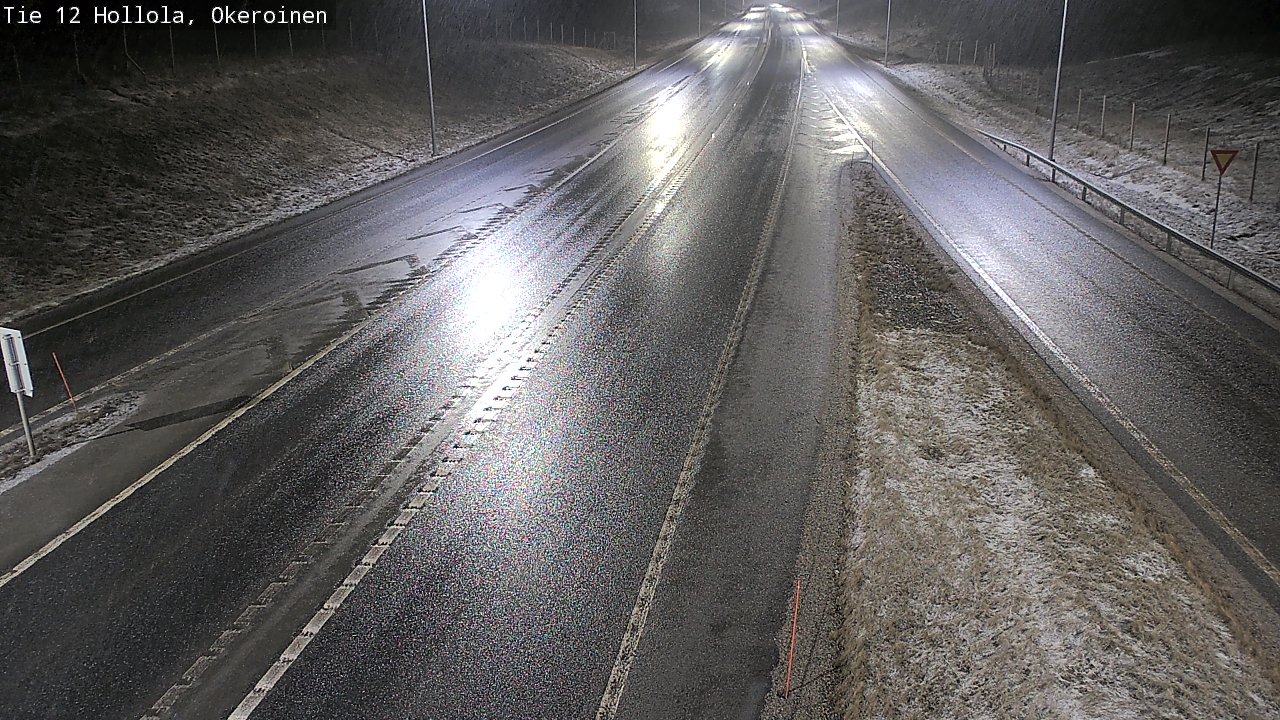 Weather Camera Image Väg 12 Hollola, Okeroinen, Hollola, Päijät-Häme