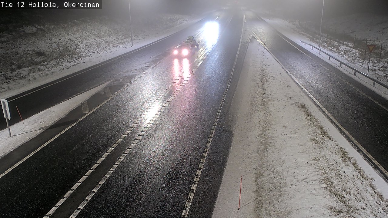 Weather Camera Image Väg 12 Hollola, Okeroinen, Hollola, Päijät-Häme