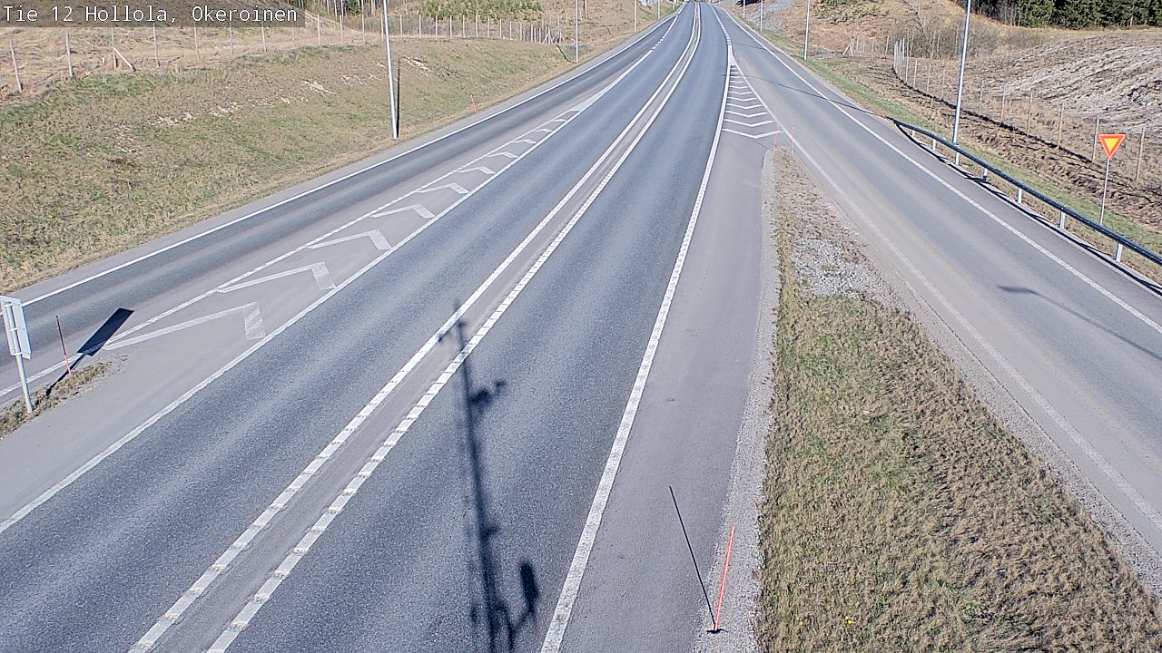 Weather Camera Image Väg 12 Hollola, Okeroinen, Hollola, Päijät-Häme