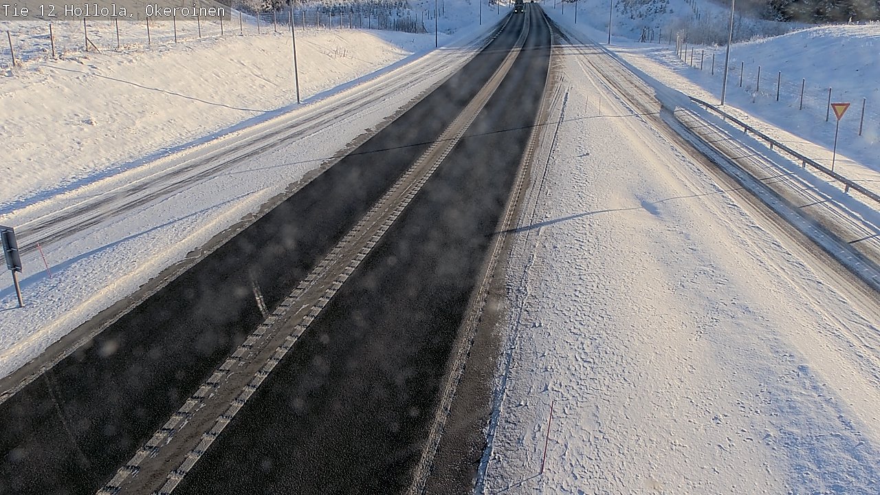 Weather Camera Image Road 12 Hollola, Okeroinen, Hollola, Päijät-Häme