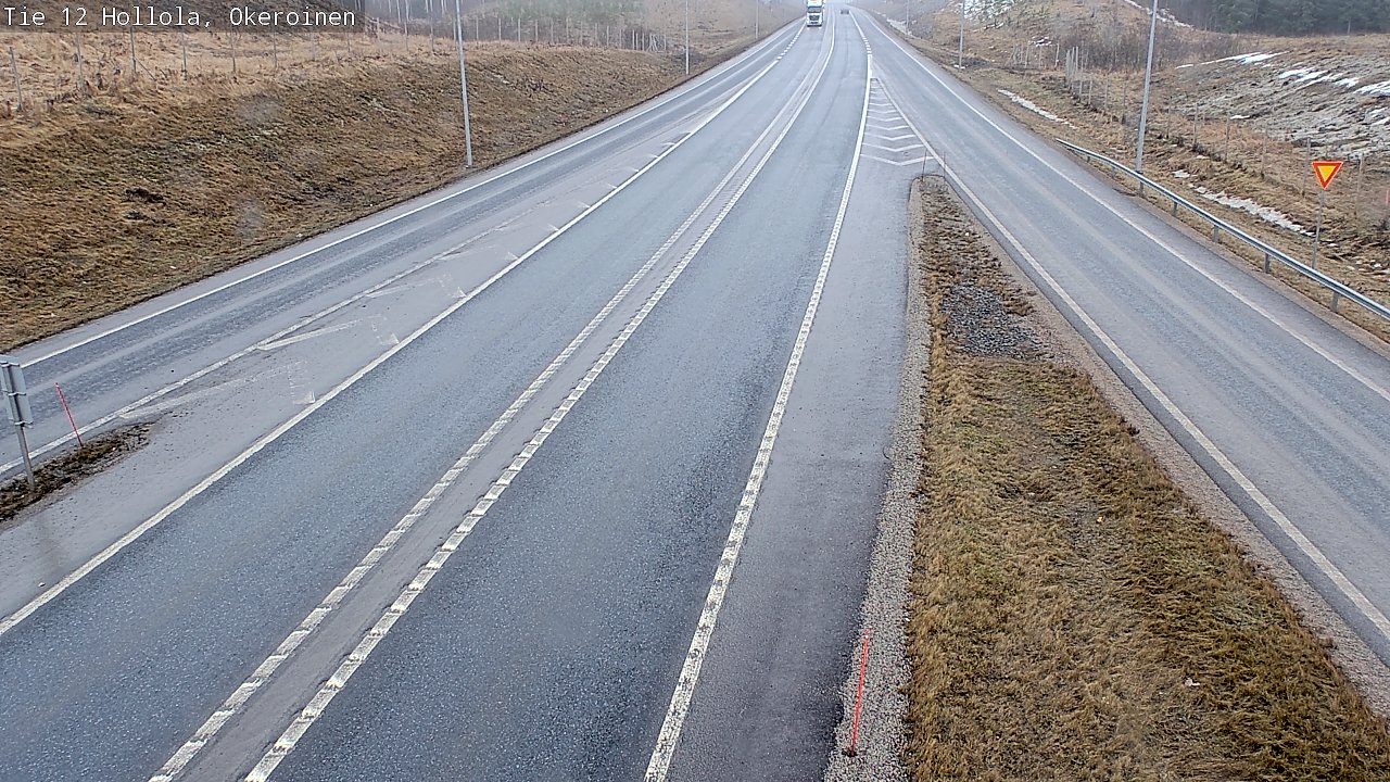 Weather Camera Image Väg 12 Hollola, Okeroinen, Hollola, Päijät-Häme