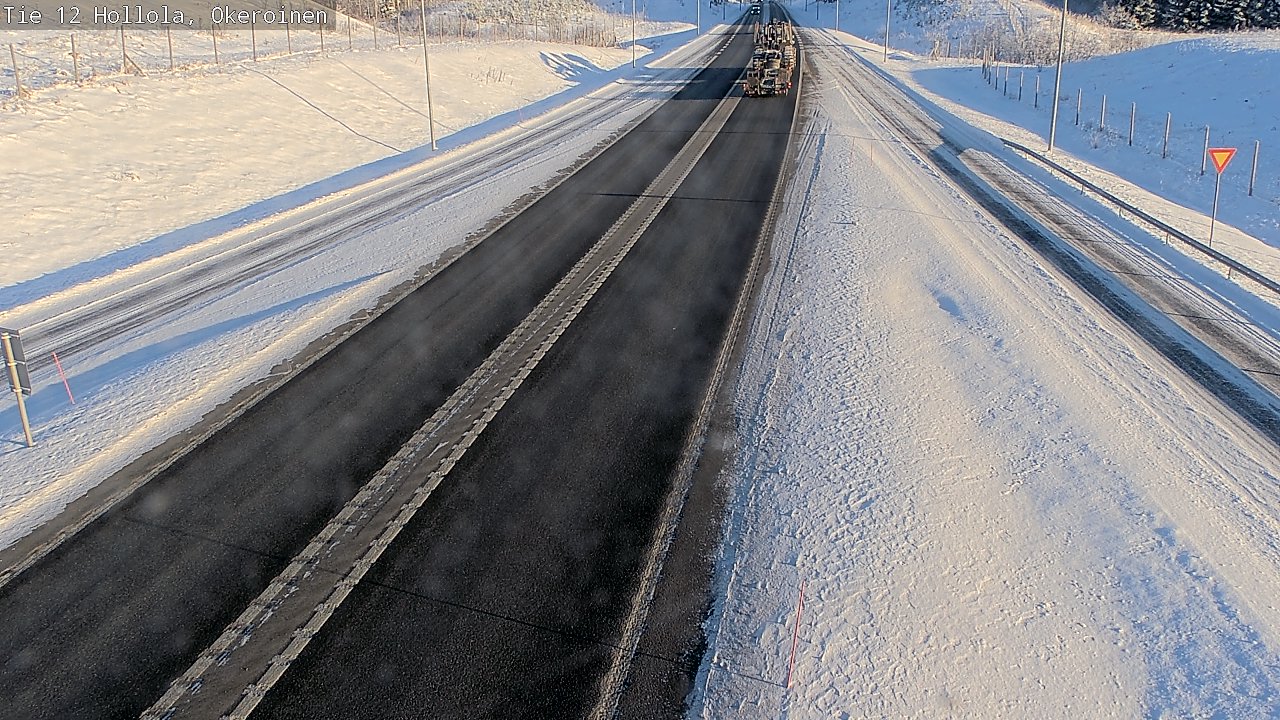 Weather Camera Image Road 12 Hollola, Okeroinen, Hollola, Päijät-Häme