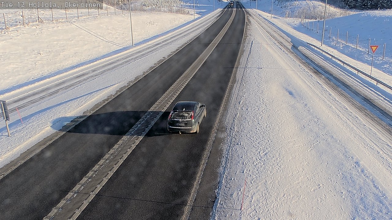 Weather Camera Image Road 12 Hollola, Okeroinen, Hollola, Päijät-Häme