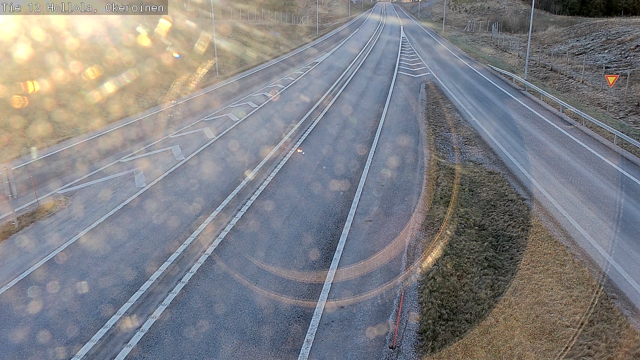 Weather Camera Image Väg 12 Hollola, Okeroinen, Hollola, Päijät-Häme