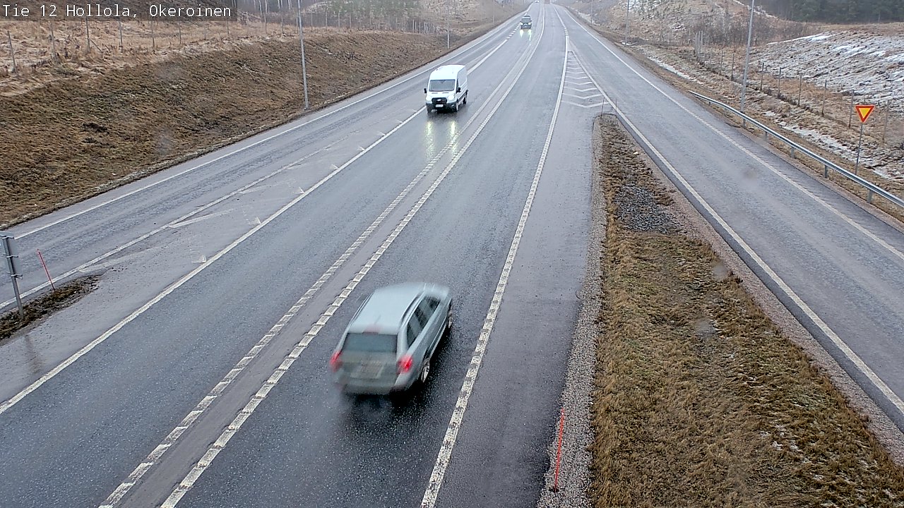 Weather Camera Image Väg 12 Hollola, Okeroinen, Hollola, Päijät-Häme