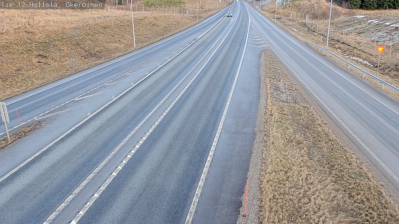 Weather Camera Image Väg 12 Hollola, Okeroinen, Hollola, Päijät-Häme