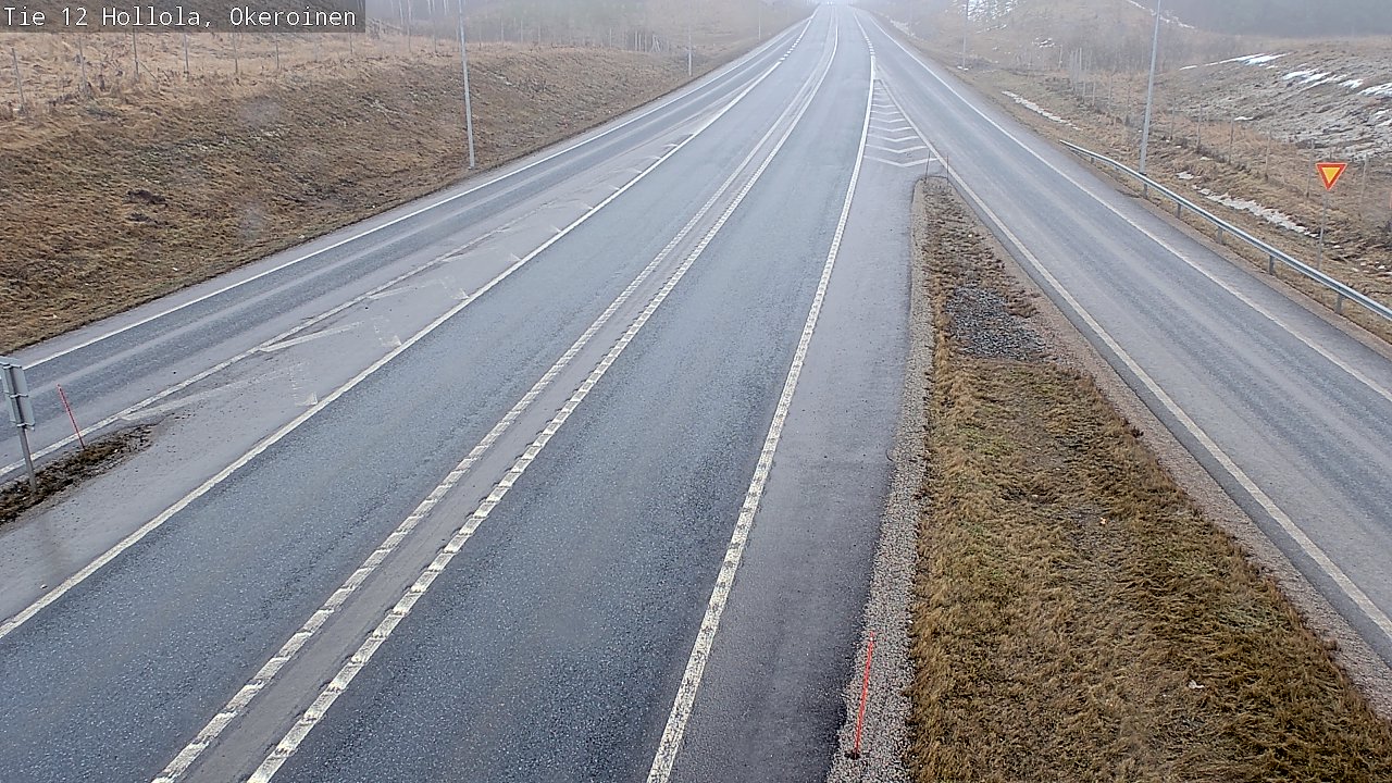 Weather Camera Image Väg 12 Hollola, Okeroinen, Hollola, Päijät-Häme