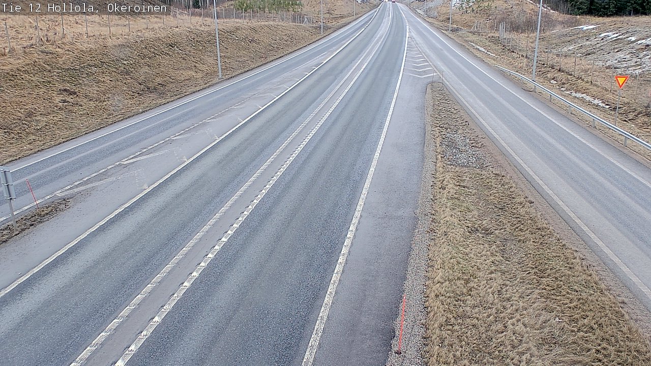 Weather Camera Image Väg 12 Hollola, Okeroinen, Hollola, Päijät-Häme