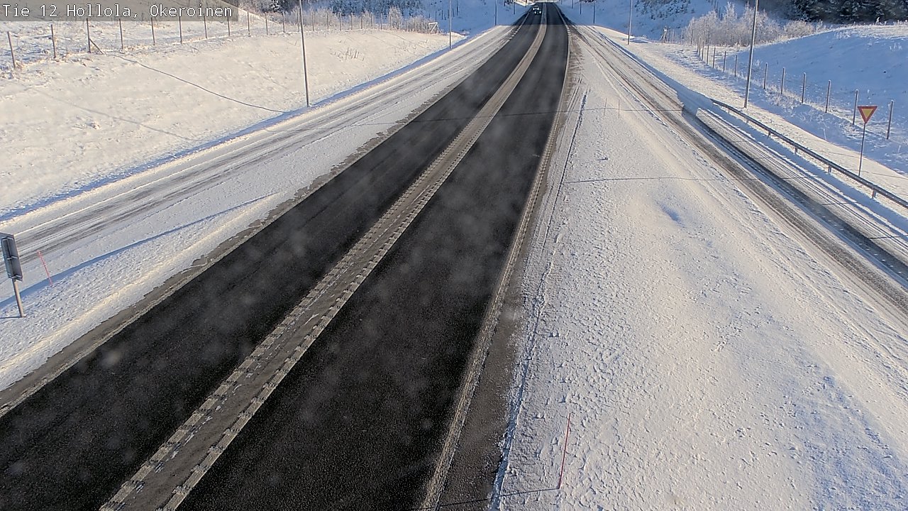 Weather Camera Image Road 12 Hollola, Okeroinen, Hollola, Päijät-Häme