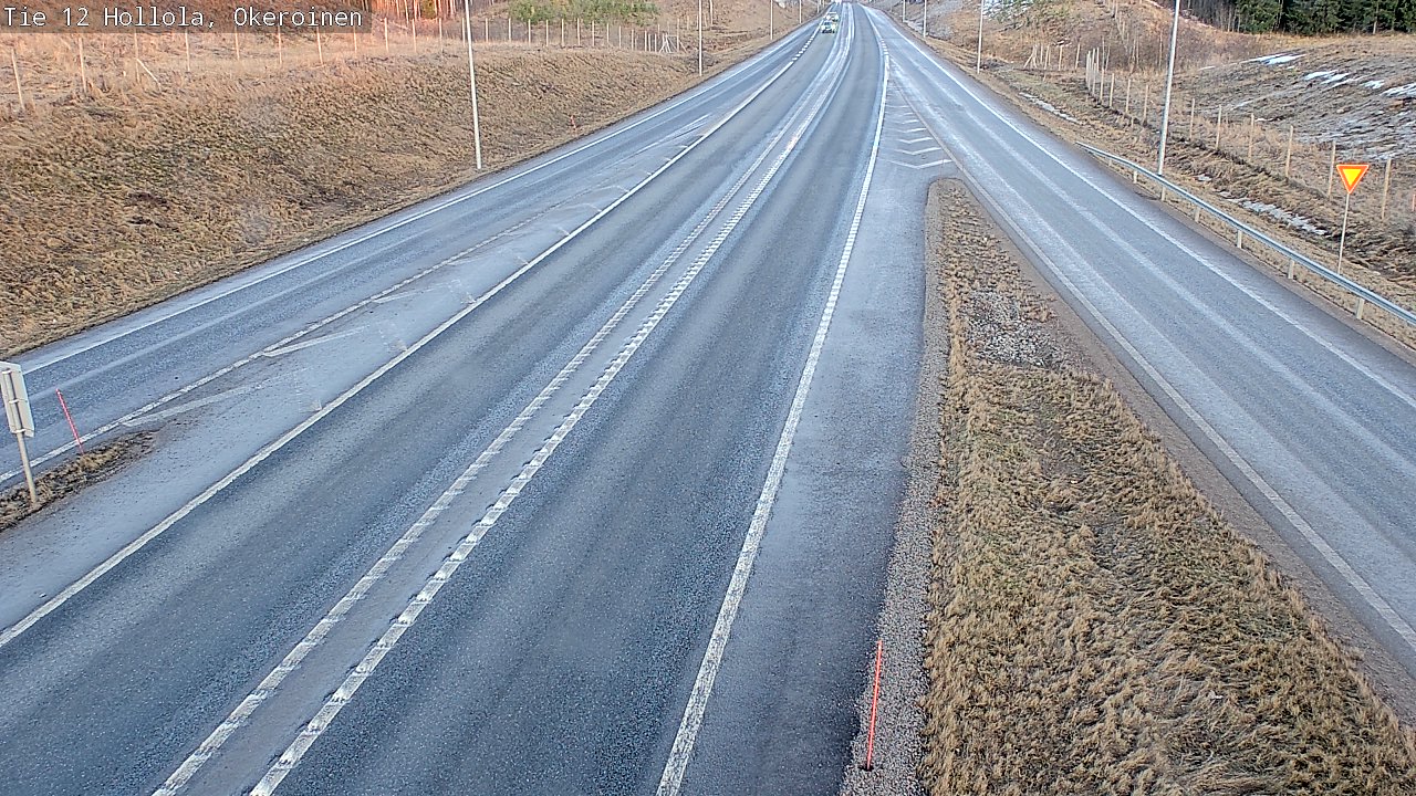 Weather Camera Image Väg 12 Hollola, Okeroinen, Hollola, Päijät-Häme