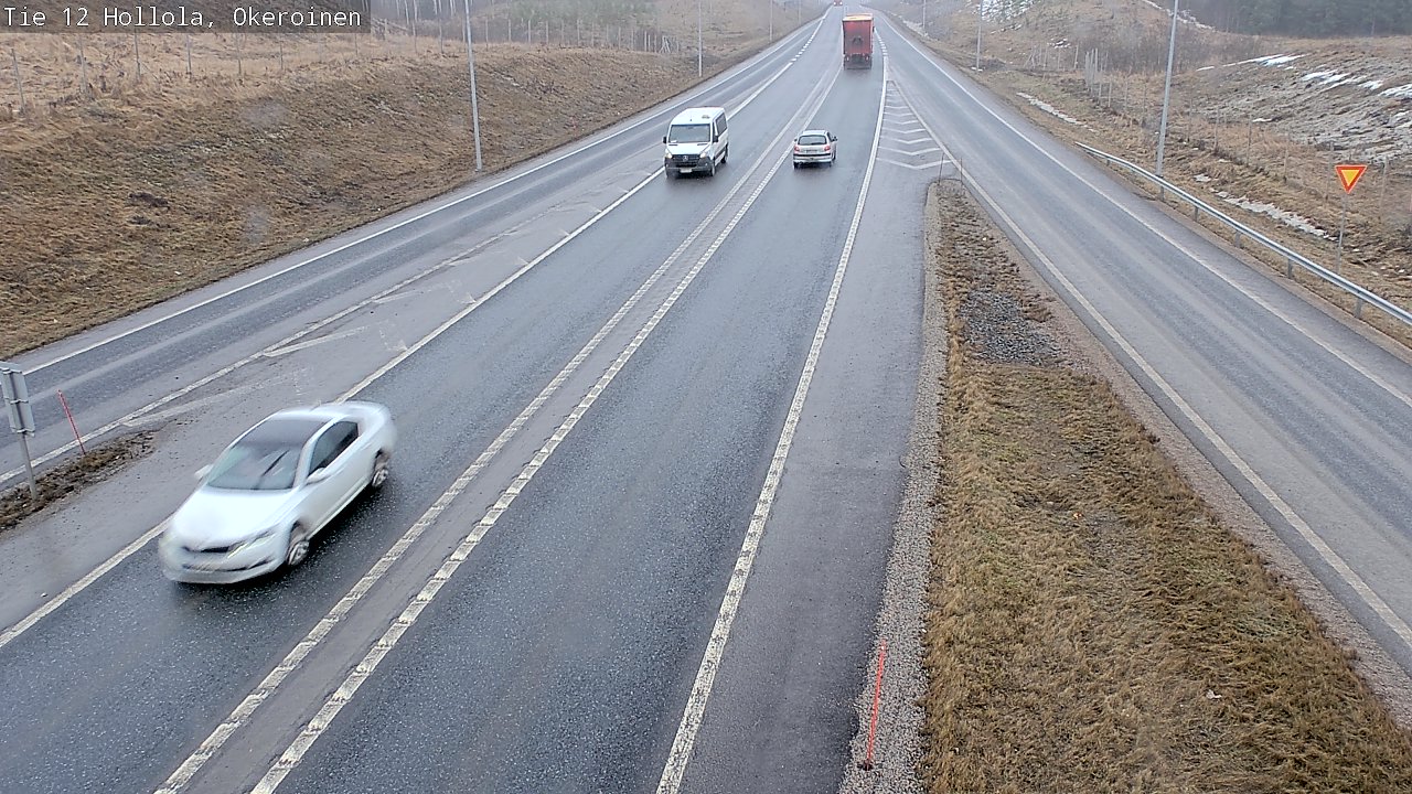 Weather Camera Image Väg 12 Hollola, Okeroinen, Hollola, Päijät-Häme