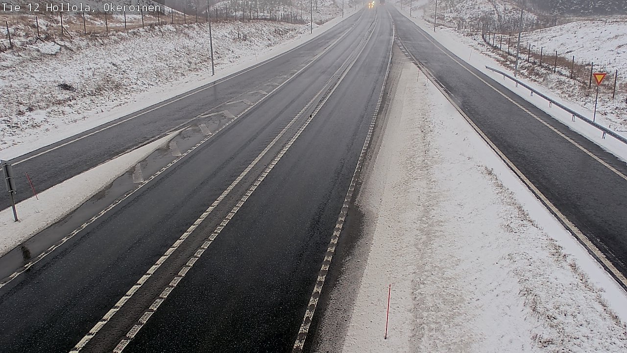 Weather Camera Image Väg 12 Hollola, Okeroinen, Hollola, Päijät-Häme