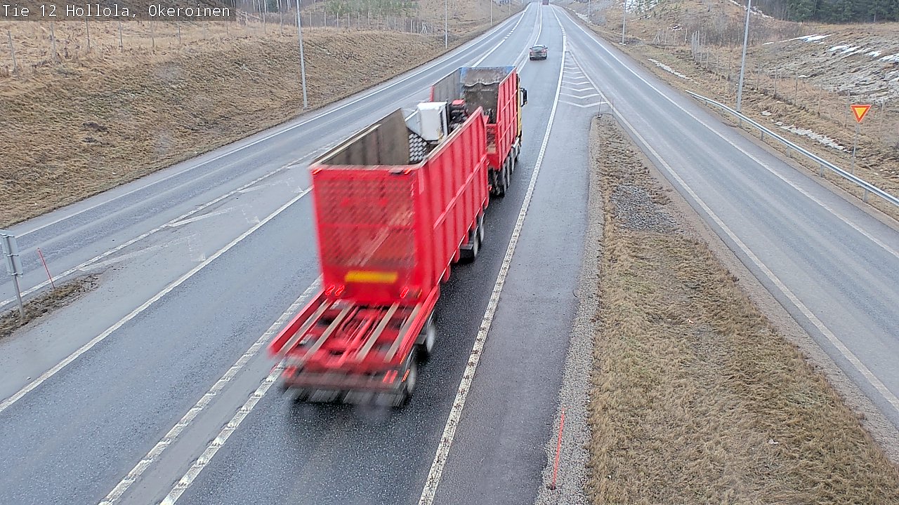 Weather Camera Image Väg 12 Hollola, Okeroinen, Hollola, Päijät-Häme