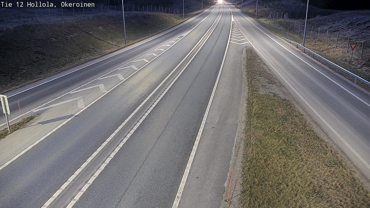 Weather Camera Image Road 12 Hollola, Okeroinen, Hollola, Päijät-Häme