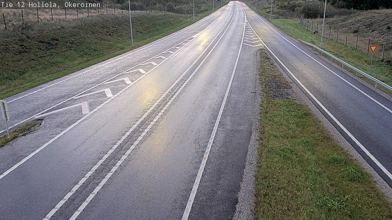 Weather Camera Image Road 12 Hollola, Okeroinen, Hollola, Päijät-Häme