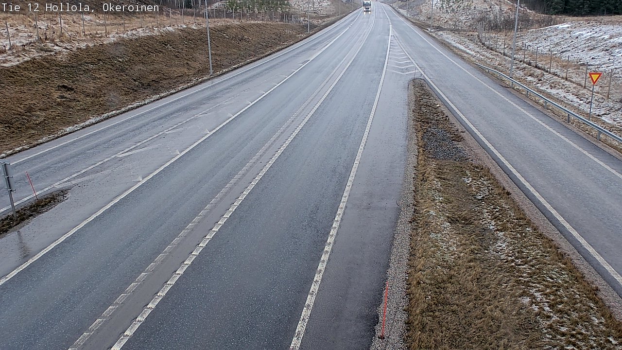 Weather Camera Image Väg 12 Hollola, Okeroinen, Hollola, Päijät-Häme