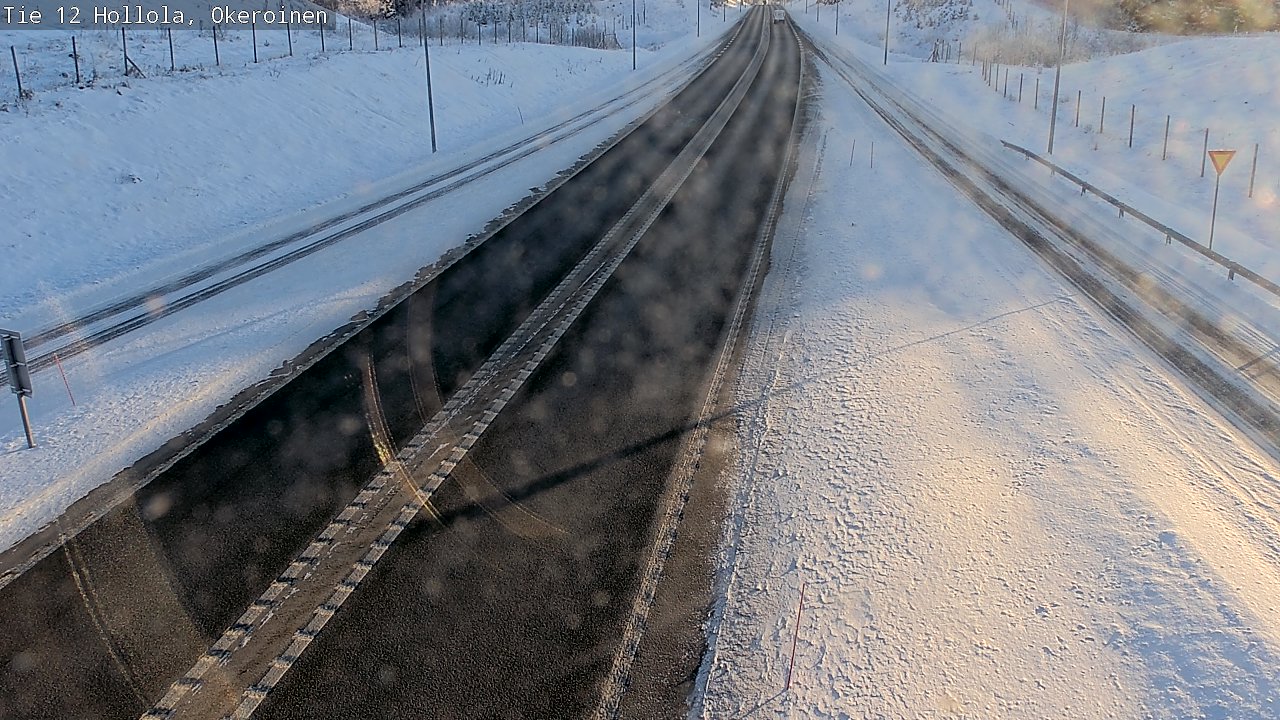 Weather Camera Image Road 12 Hollola, Okeroinen, Hollola, Päijät-Häme