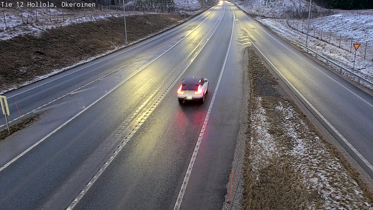 Weather Camera Image Väg 12 Hollola, Okeroinen, Hollola, Päijät-Häme