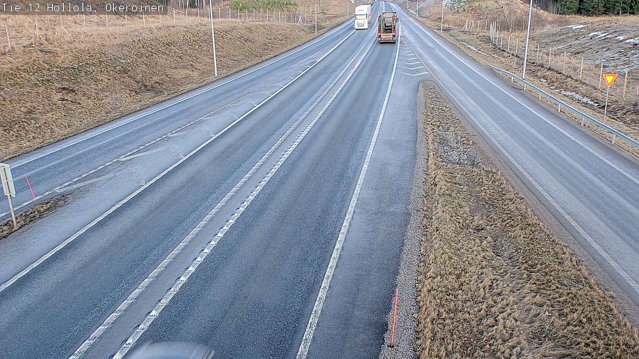 Weather Camera Image Road 12 Hollola, Okeroinen, Hollola, Päijät-Häme