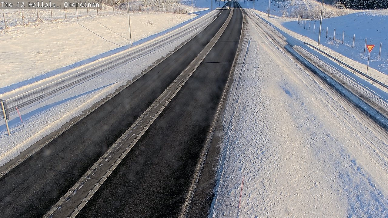 Weather Camera Image Road 12 Hollola, Okeroinen, Hollola, Päijät-Häme