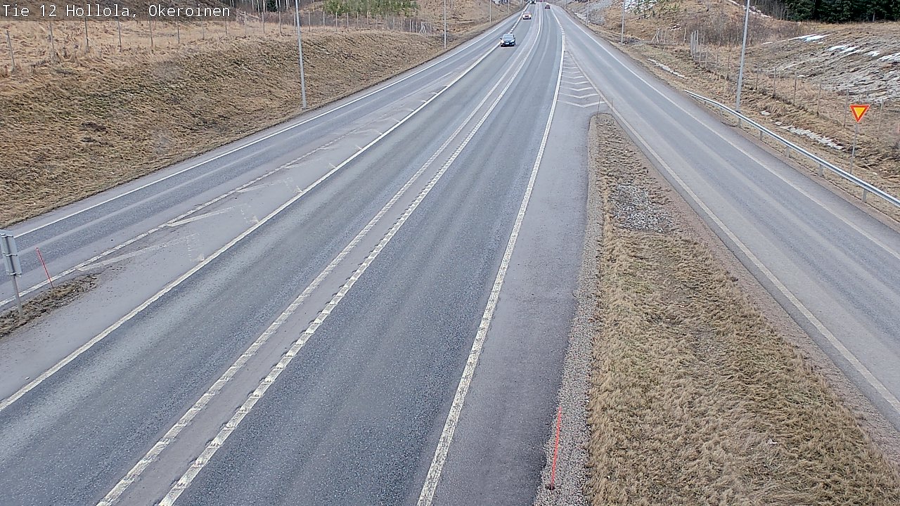 Weather Camera Image Väg 12 Hollola, Okeroinen, Hollola, Päijät-Häme