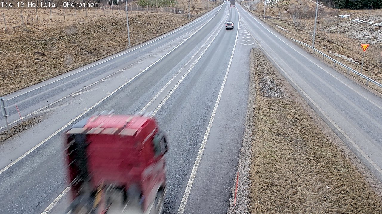Weather Camera Image Väg 12 Hollola, Okeroinen, Hollola, Päijät-Häme