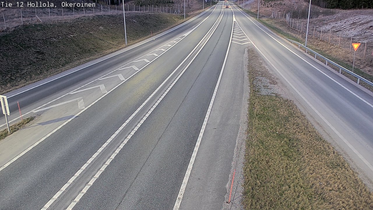 Weather Camera Image Väg 12 Hollola, Okeroinen, Hollola, Päijät-Häme